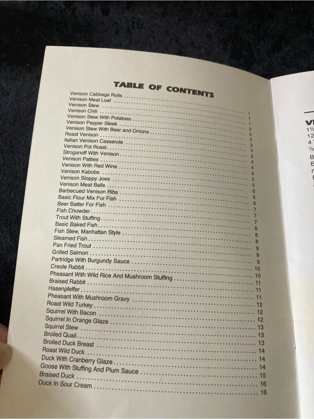 Wild Game Cookbook Collection of Game & Seafood Recipes